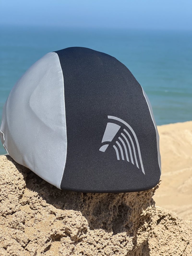ODBLASKOWA OSŁONKA NA KASK JEŹDZIECKI SILVER