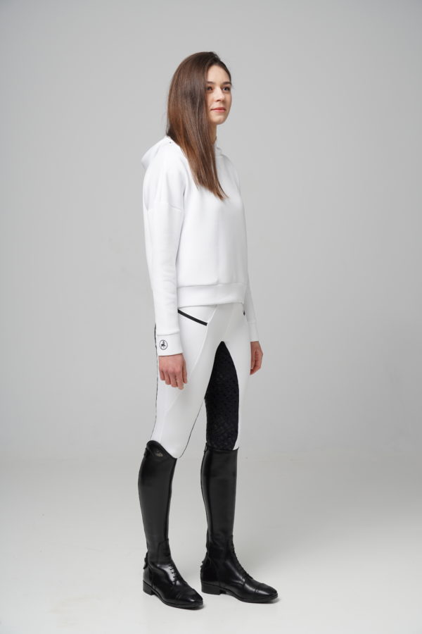 Bryczesy FOAM FIT White