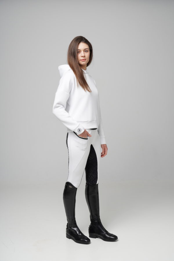 Bluza jeździecka FOAM FIT White